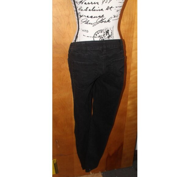 Silver Suki Mid Super Skinny Jeans Fluid Denim Black 30/31 - Picture 8 of 11